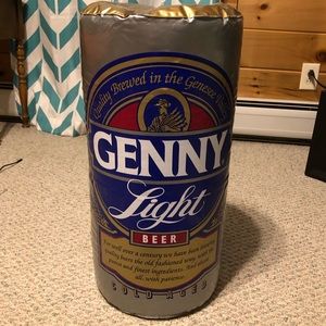 Vintage Genesee light blowup beer can